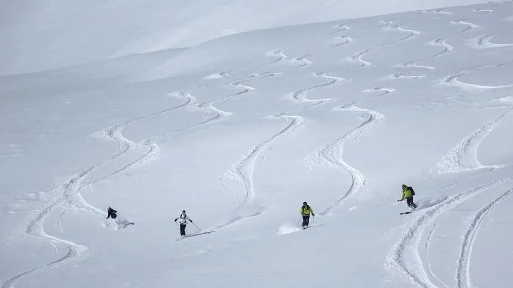Ski de randonnée à Arolla